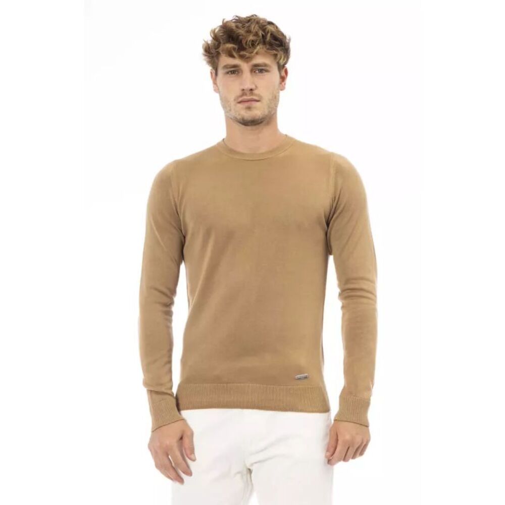 Baldinini Trend Beige Modal Men Men's Sweater